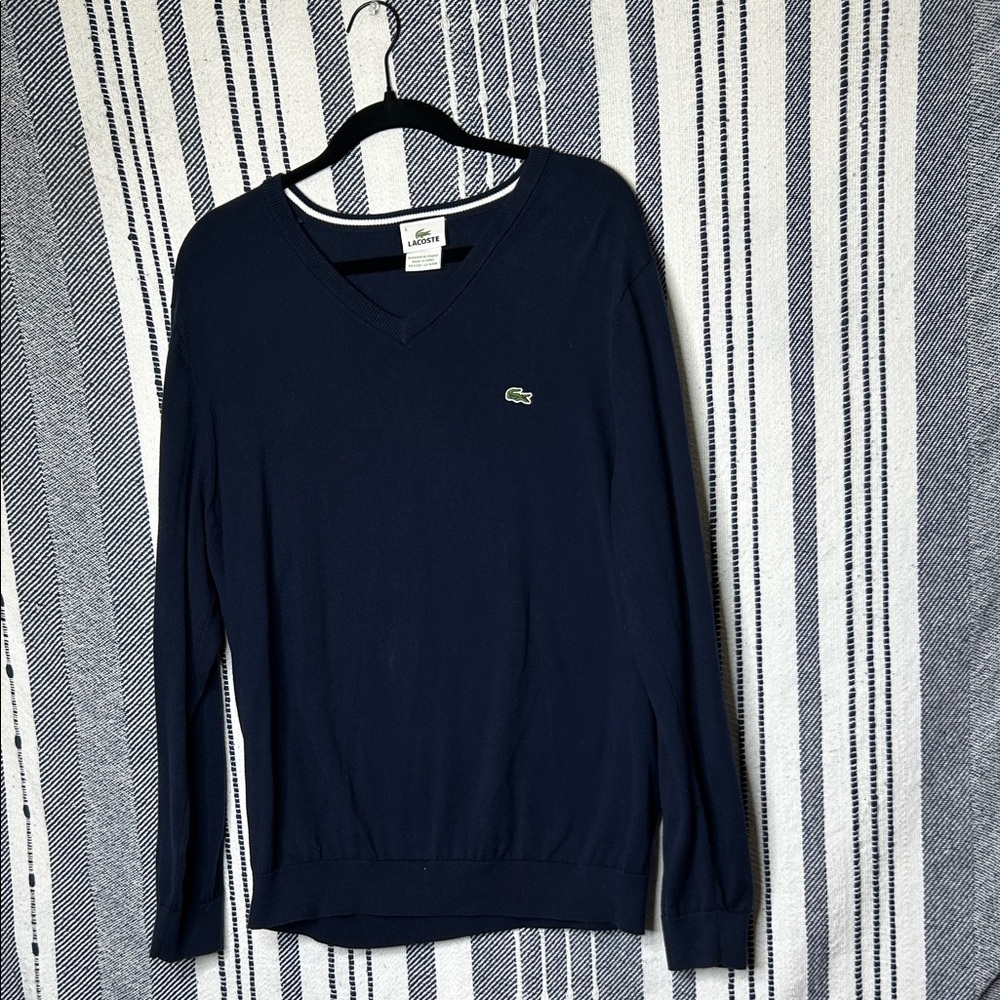 Lacoste Cotton Knit Sweater